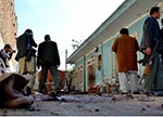 تلفات انفجار انتحاری در مراسم ختم قرآن در ننگرهار به ۱۳ نفر رسید